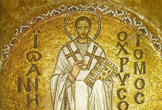 Saint of the day for 1/27 - St. John Chrysostom by Sanctus Servo