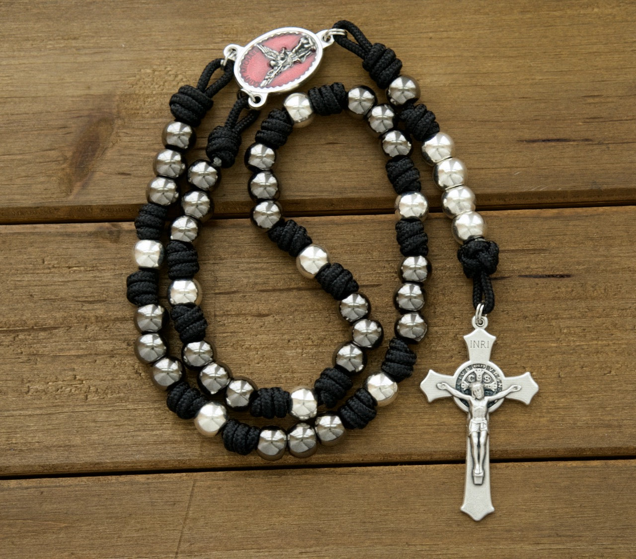 Experience the unbreakable power and devotion of our handcrafted paracord chaplets, designed with Catholic tradition in mind. Crafted by our devoted family for daily use or for those moments when you need an extra spiritual boost.