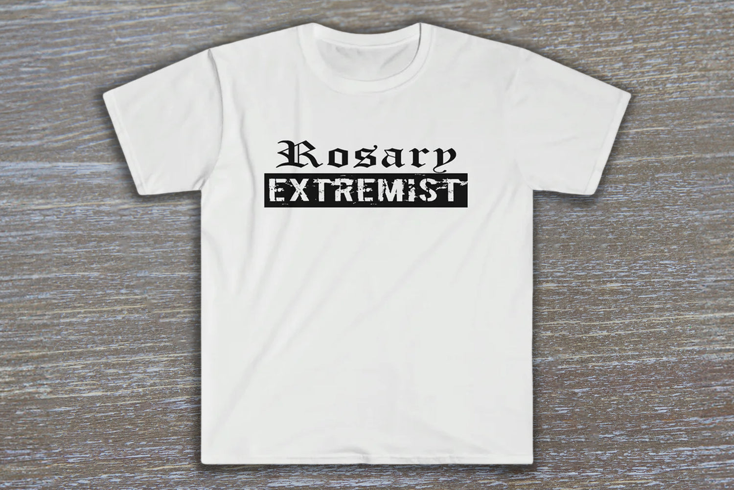 Powerful Catholic clothing to fuel your spiritual battles from Sanctus Servo, a small family business. Wear this item with pride and spread the faith, inspired by the words In Hoc Signo Vinces - In this sign you will conquer.