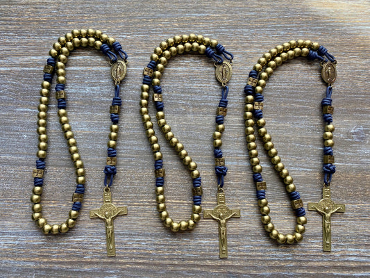 Custom Handmade Paracord Rosary - by Sanctus Servo