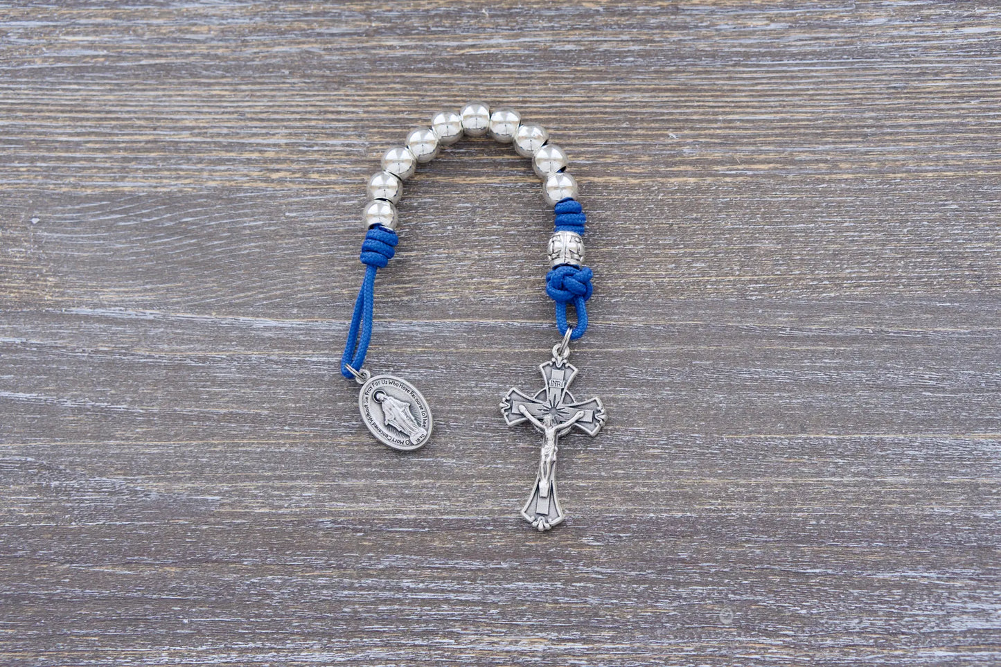 Divine Radiance - Premium Metal Paracord Rosary