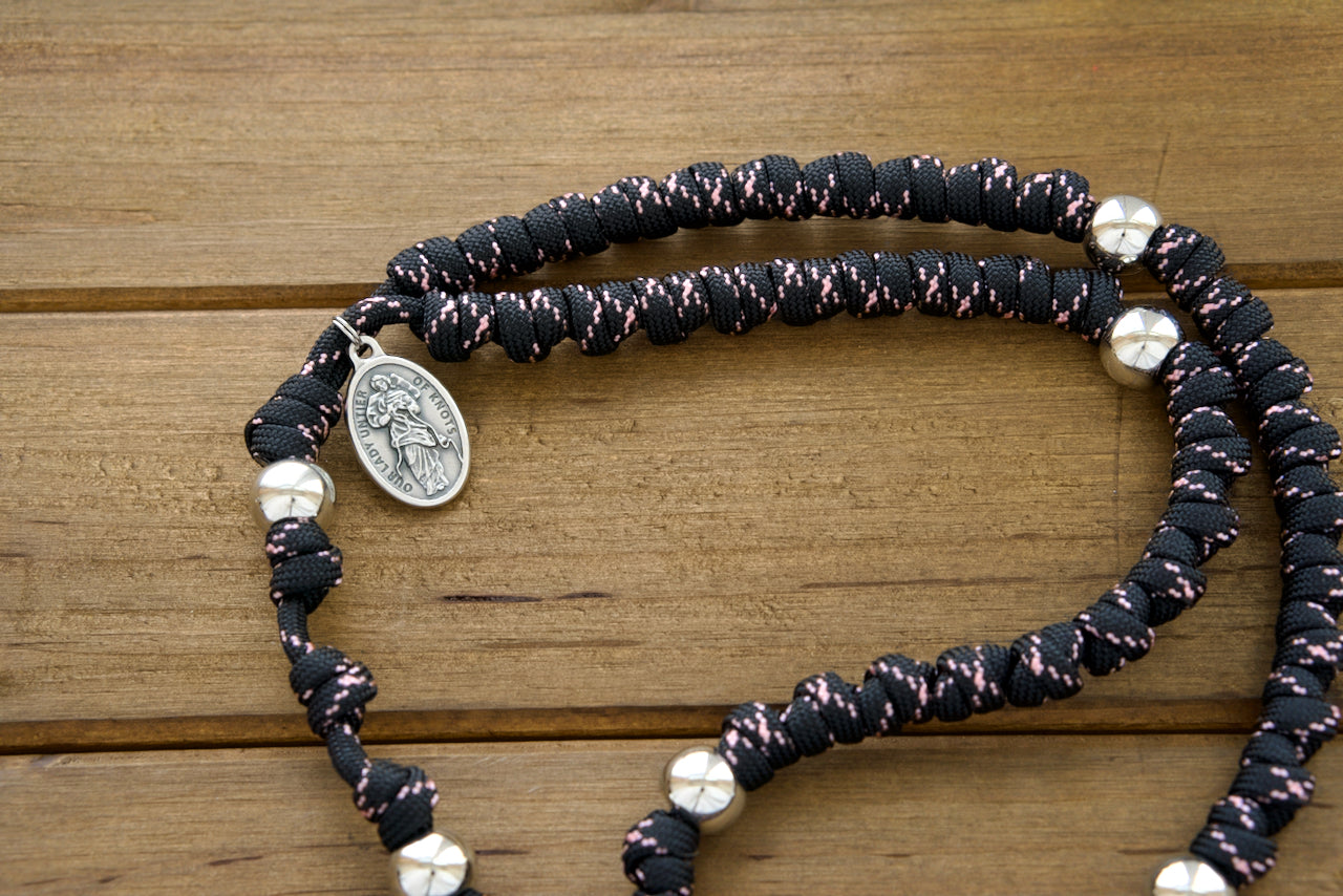 Our Lady Untier of Knots - Knotted Rope Rosary