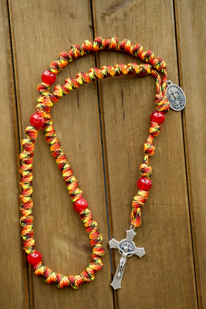 The Purgatory Releaser - Knotted Rope Rosary
