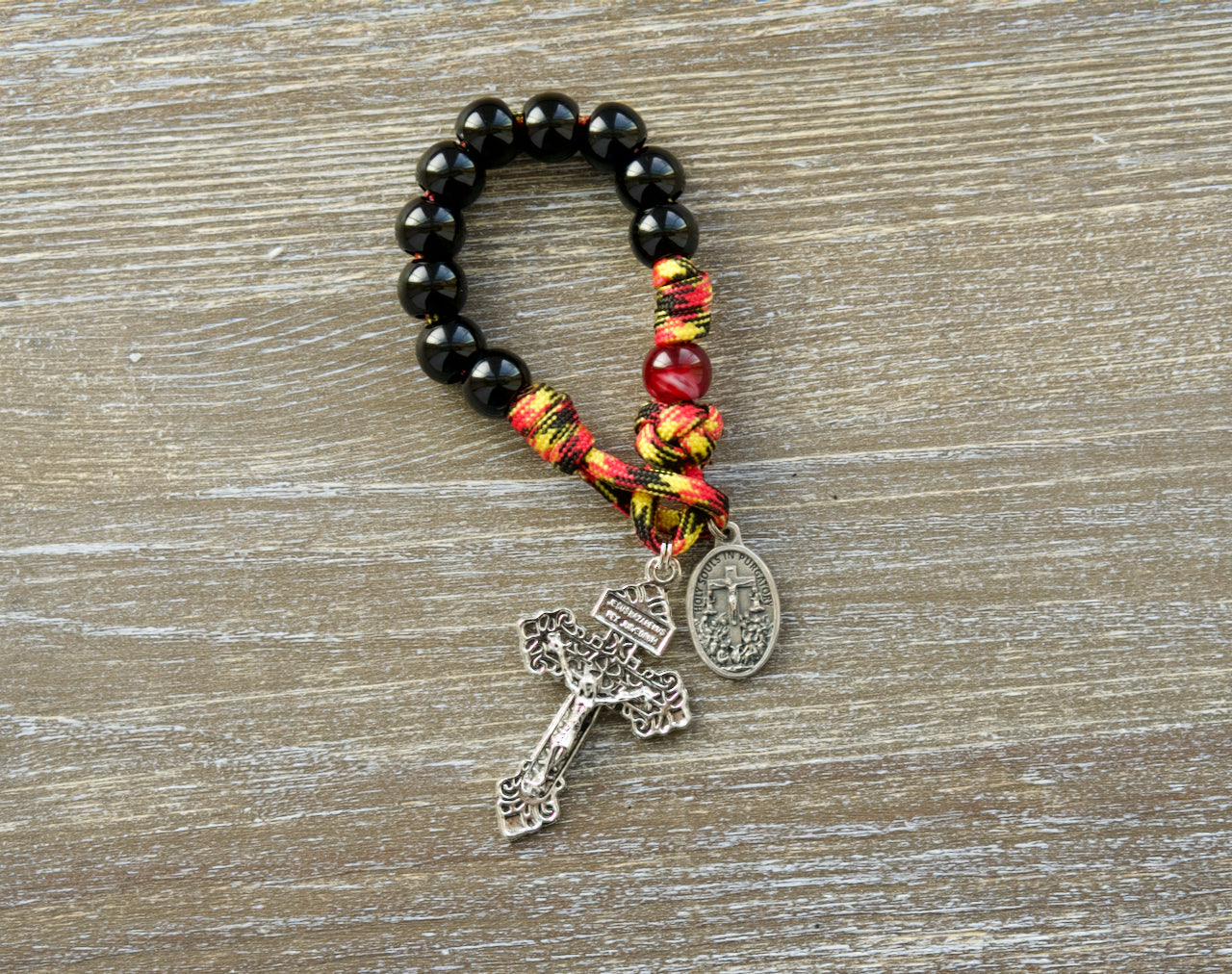 The Purgatory Releaser - Pocket Paracord Rosary