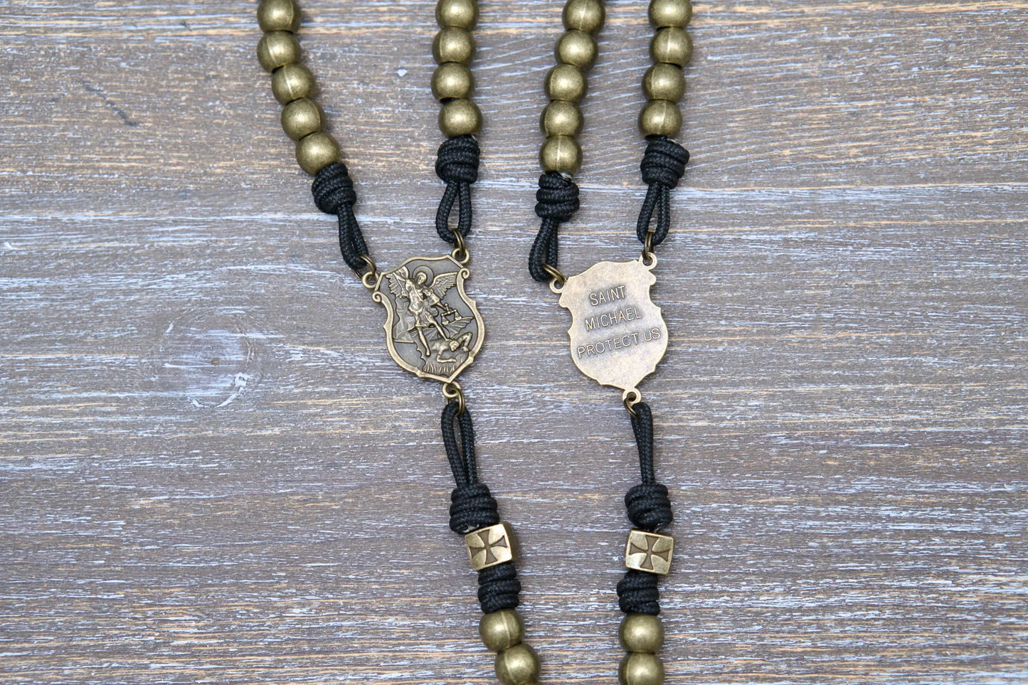 Strength of the Militant - Premium Metal Paracord Rosary