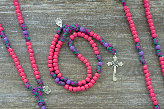 Judith's Sword Paracord Rosary: A Powerful Weapon of Prayer for Catholic Girls