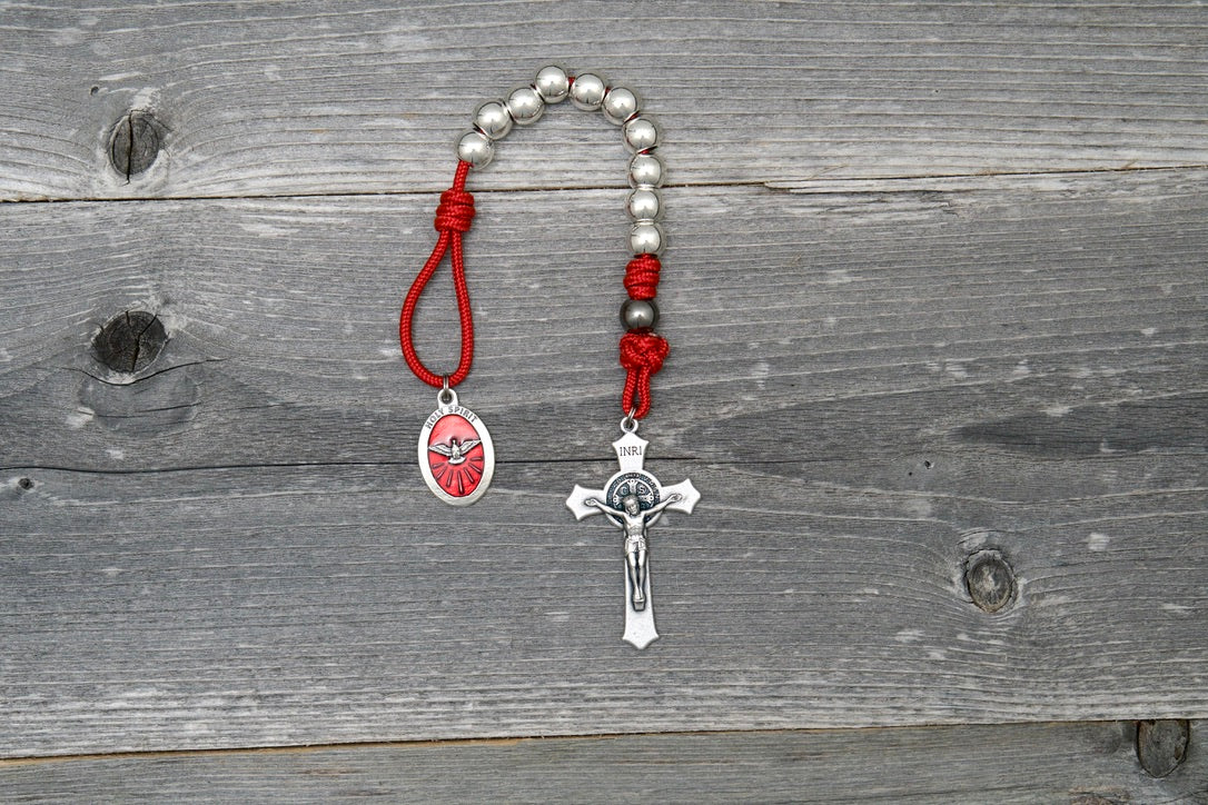 Soldier of Christ - Holy Spirit Confirmation - Premium Metal Paracord Rosary