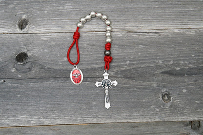 Soldier of Christ - Holy Spirit Confirmation - Premium Metal Paracord Rosary