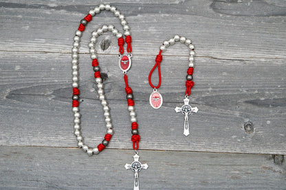 Soldier of Christ - Holy Spirit Confirmation - Premium Metal Paracord Rosary