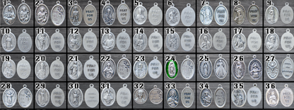 Add-on Devotional Medal #2 - Catholic Patron Saint Medals, Add to Your Rosary