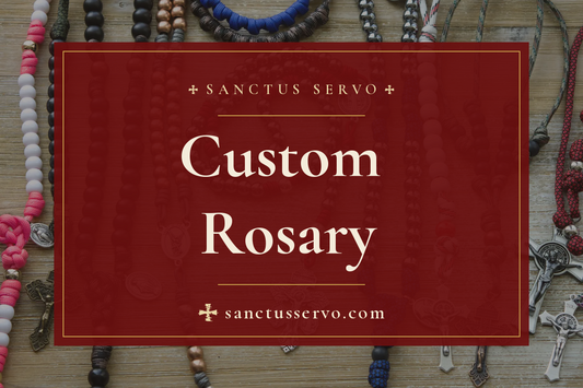 Custom Handmade Paracord Rosary - by Sanctus Servo