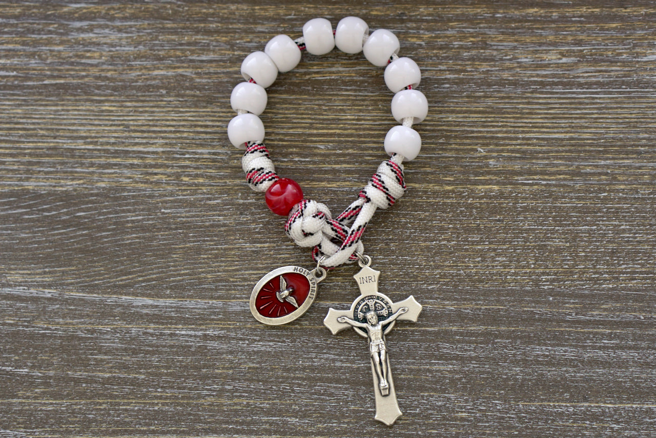 Bold Faith - Holy Spirit Confirmation - Pocket Paracord Rosary