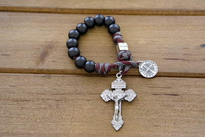 The Crusader - DEUS VULT! - Pocket Paracord Rosary