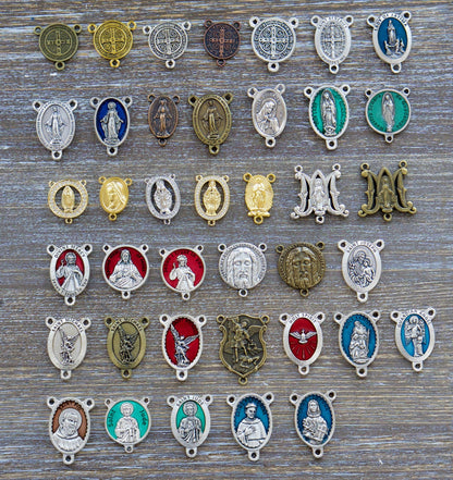 Custom handmade paracord rosary with acrylic beads and 550 paracord, finished with a metal crucifix and 12mm beads.