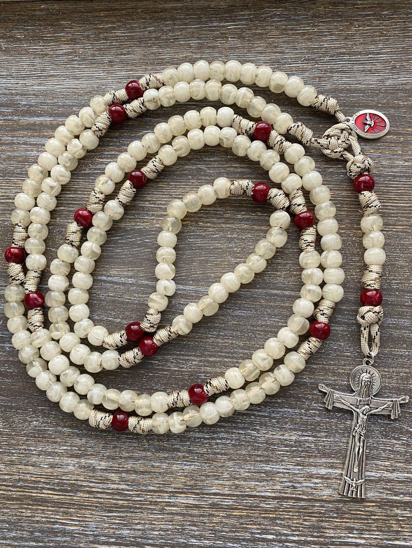 Custom Handmade Paracord Rosary - by Sanctus Servo