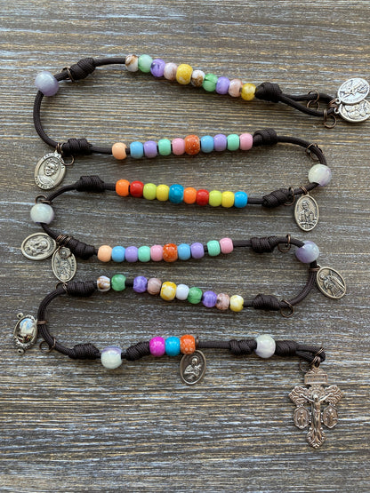Custom Handmade Paracord Rosary - by Sanctus Servo