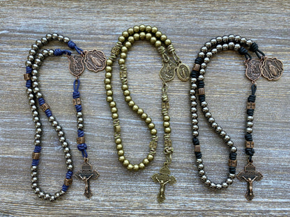 Custom Handmade Paracord Rosary - by Sanctus Servo