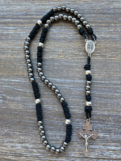 Custom Handmade Paracord Rosary - by Sanctus Servo