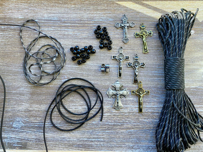 Custom Handmade Paracord Rosary - by Sanctus Servo