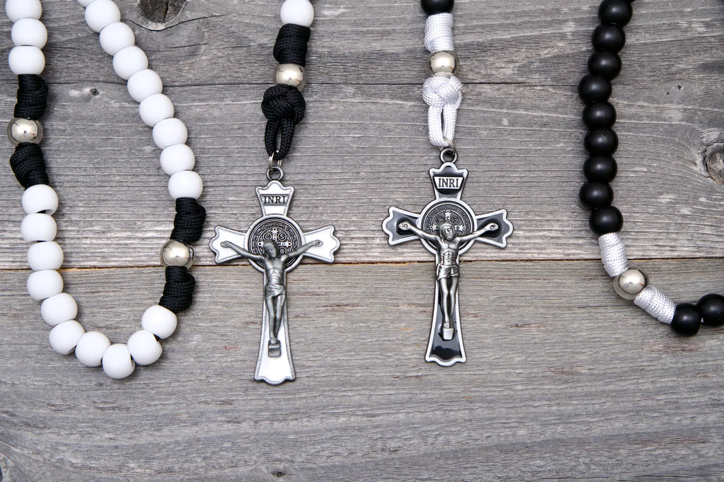 Eternal Love - His & Hers Paracord Rosary Set