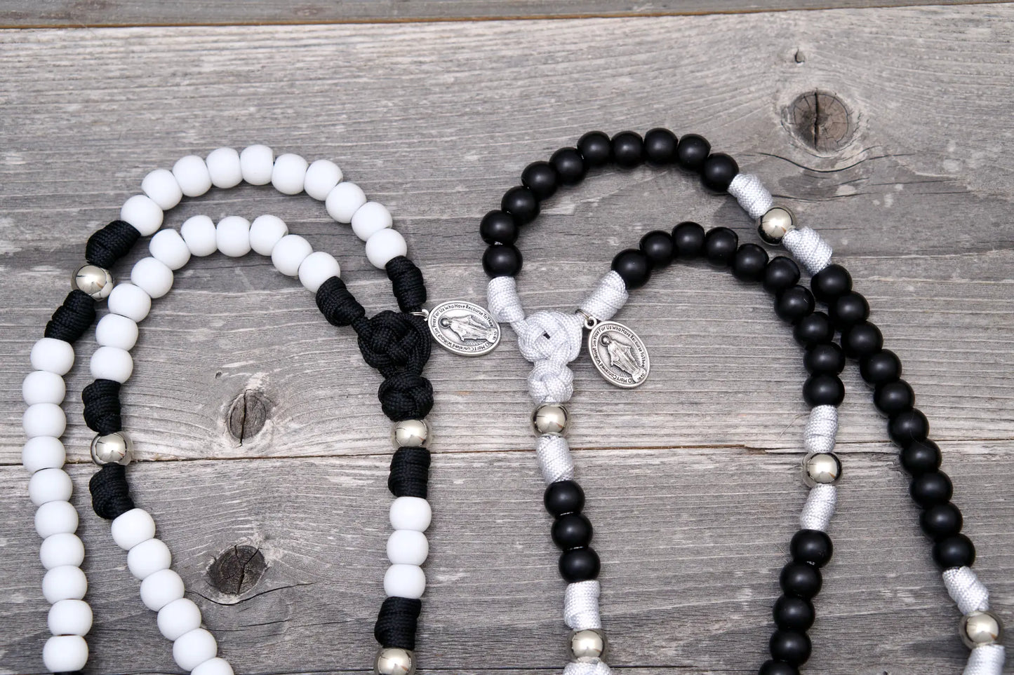 Eternal Love - His & Hers Paracord Rosary Set