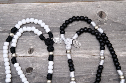 Eternal Love - His & Hers Paracord Rosary Set