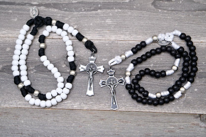 Eternal Love - His & Hers Paracord Rosary Set