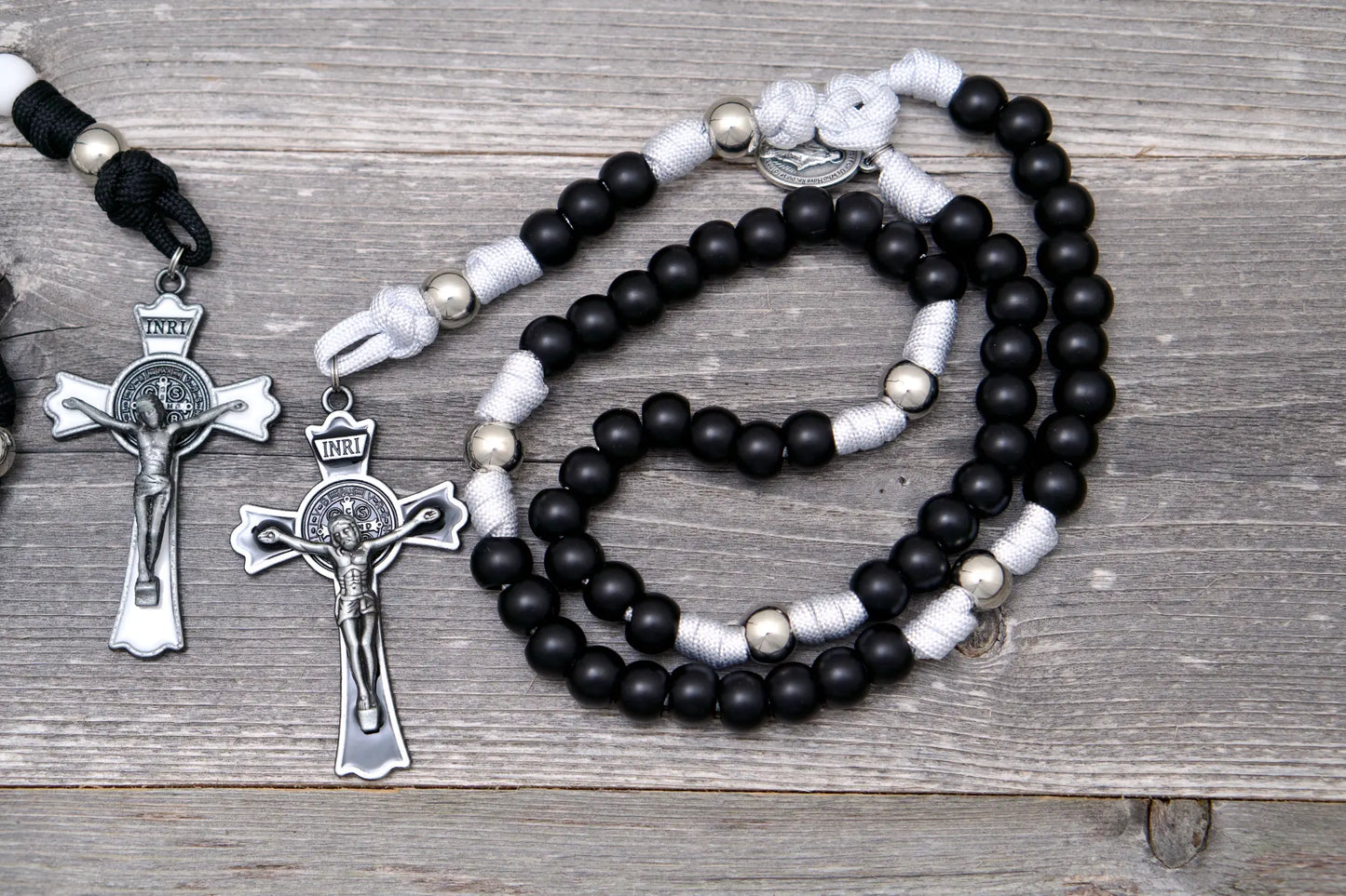 Eternal Love - His & Hers Paracord Rosary Set
