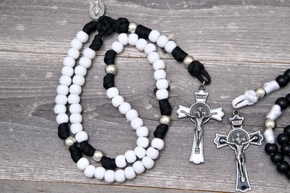 Eternal Love - His & Hers Paracord Rosary Set