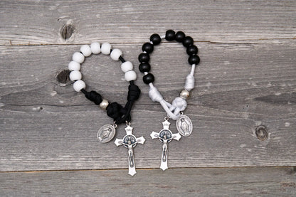 Eternal Love - His & Hers Paracord Rosary Set