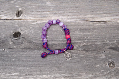 Maiden of Faith - Kid's Rosary Bracelet
