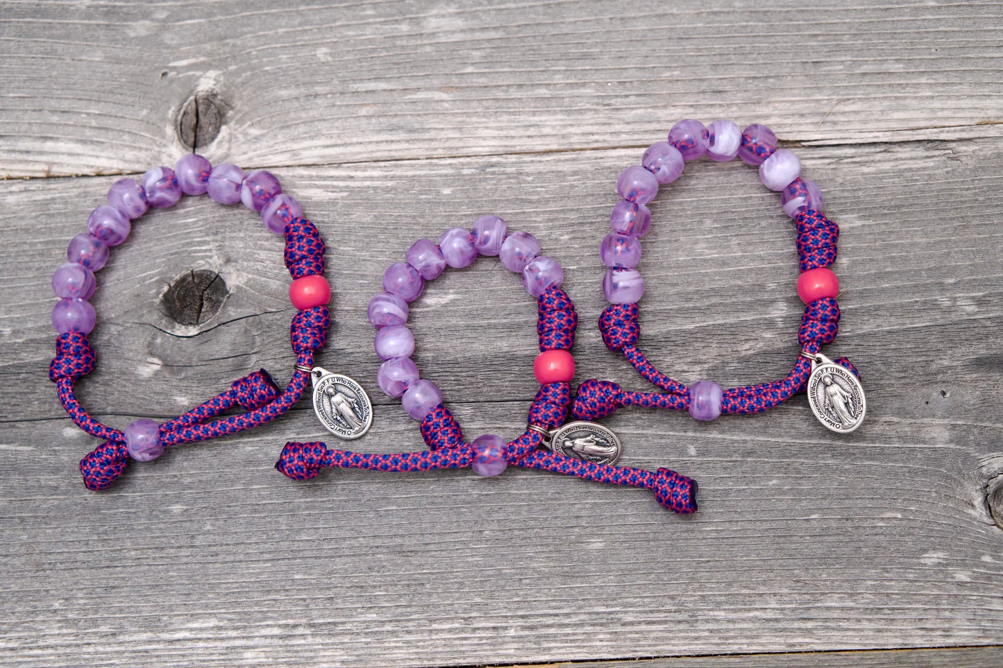 Maiden of Faith - Kid's Rosary Bracelet