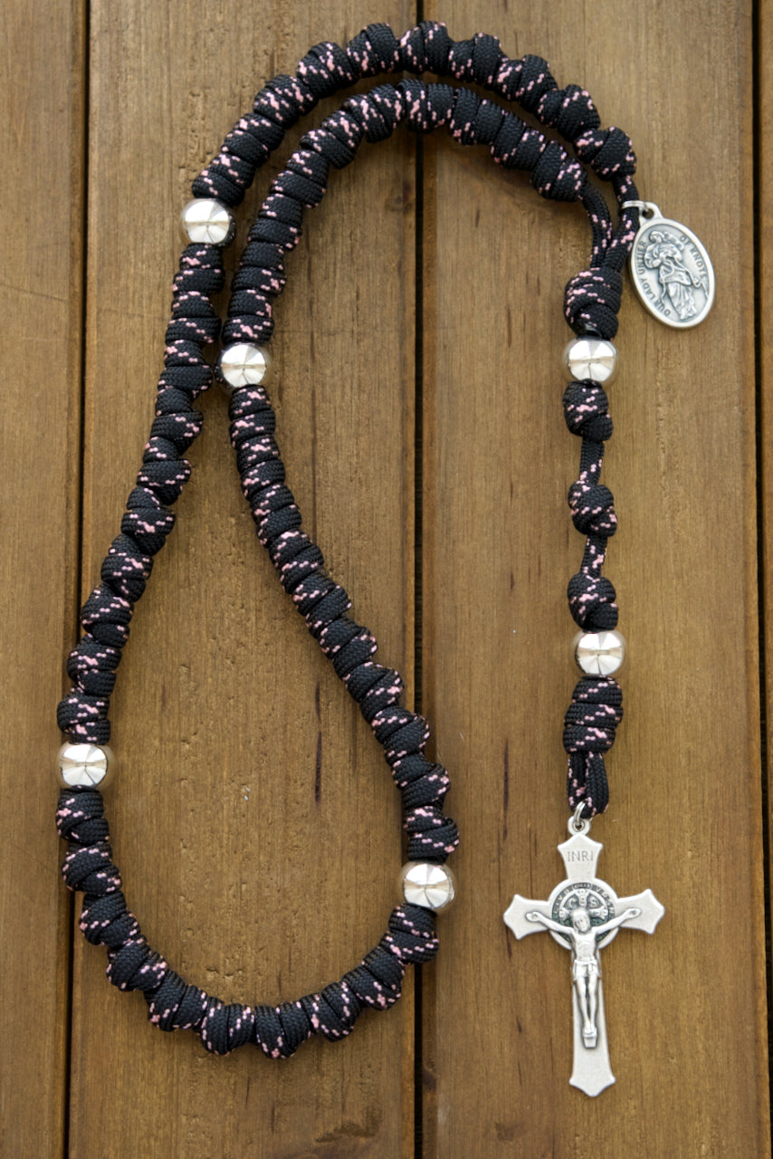 Our Lady Untier of Knots - Knotted Rope Rosary