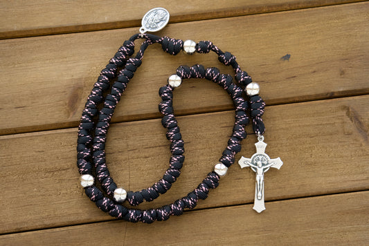 Our Lady Untier of Knots - Knotted Rope Rosary