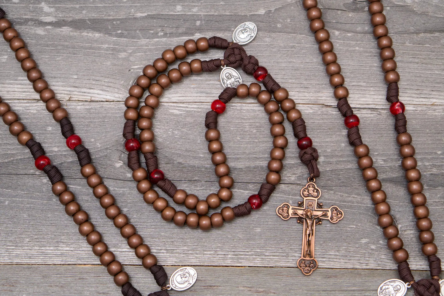 St. Padre Pio's Intercession - Paracord Rosary