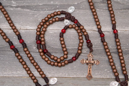 St. Padre Pio's Intercession - Paracord Rosary