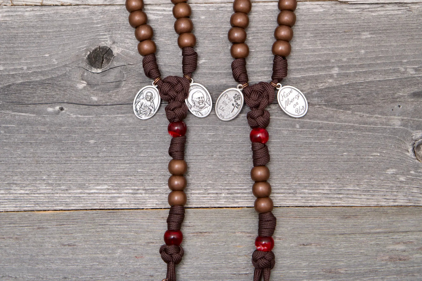 St. Padre Pio's Intercession - Paracord Rosary