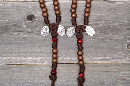 St. Padre Pio's Intercession - Paracord Rosary