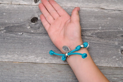 Peaceful Waters - Kid's Rosary Bracelet