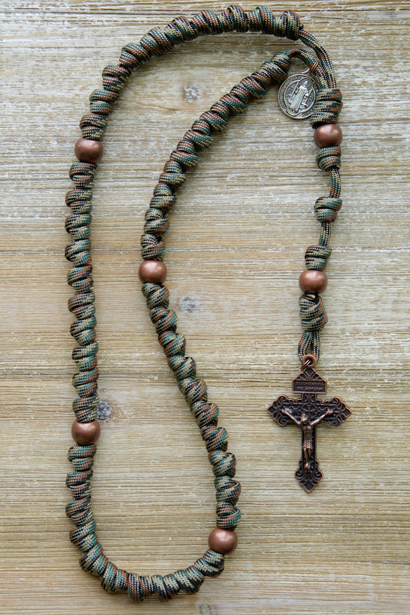 The Serpent Slayer - Knotted Rope Rosary