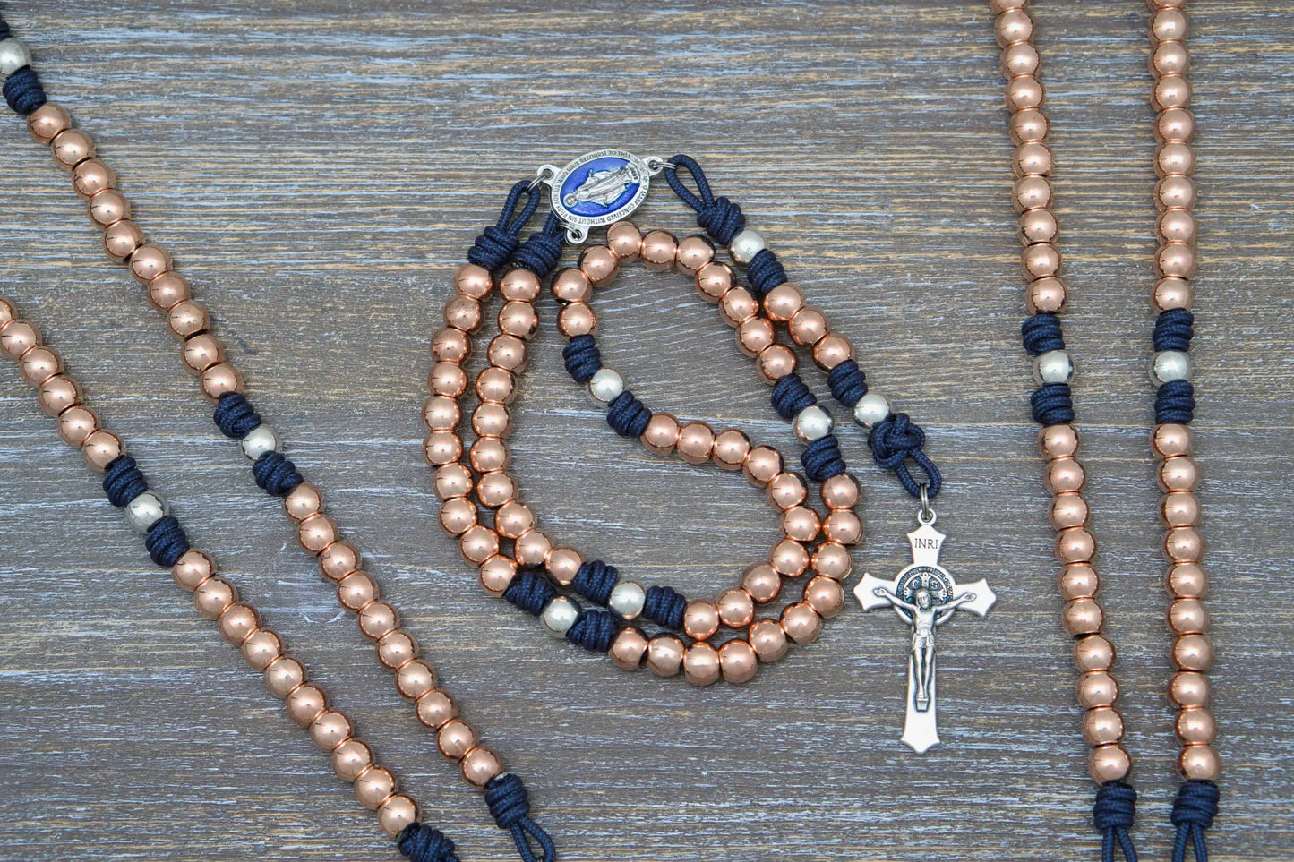 Splendor of the Stars - Premium Metal Paracord Rosary