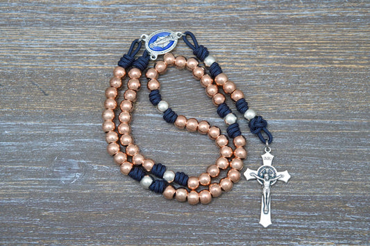 Splendor of the Stars - Premium Metal Paracord Rosary