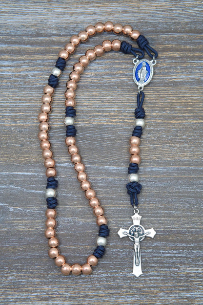 Splendor of the Stars - Premium Metal Paracord Rosary