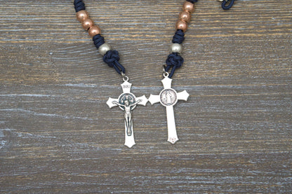 Splendor of the Stars - Premium Metal Paracord Rosary