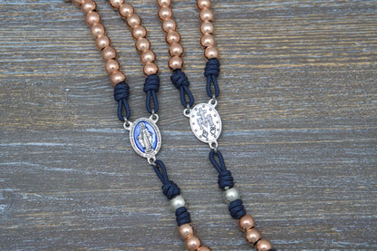 Splendor of the Stars - Premium Metal Paracord Rosary