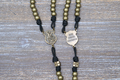 Strength of the Militant - Premium Metal Paracord Rosary