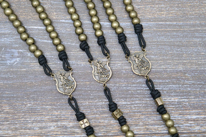 Strength of the Militant - Premium Metal Paracord Rosary