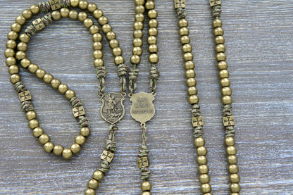 Strength of the Militant - Premium Metal Paracord Rosary