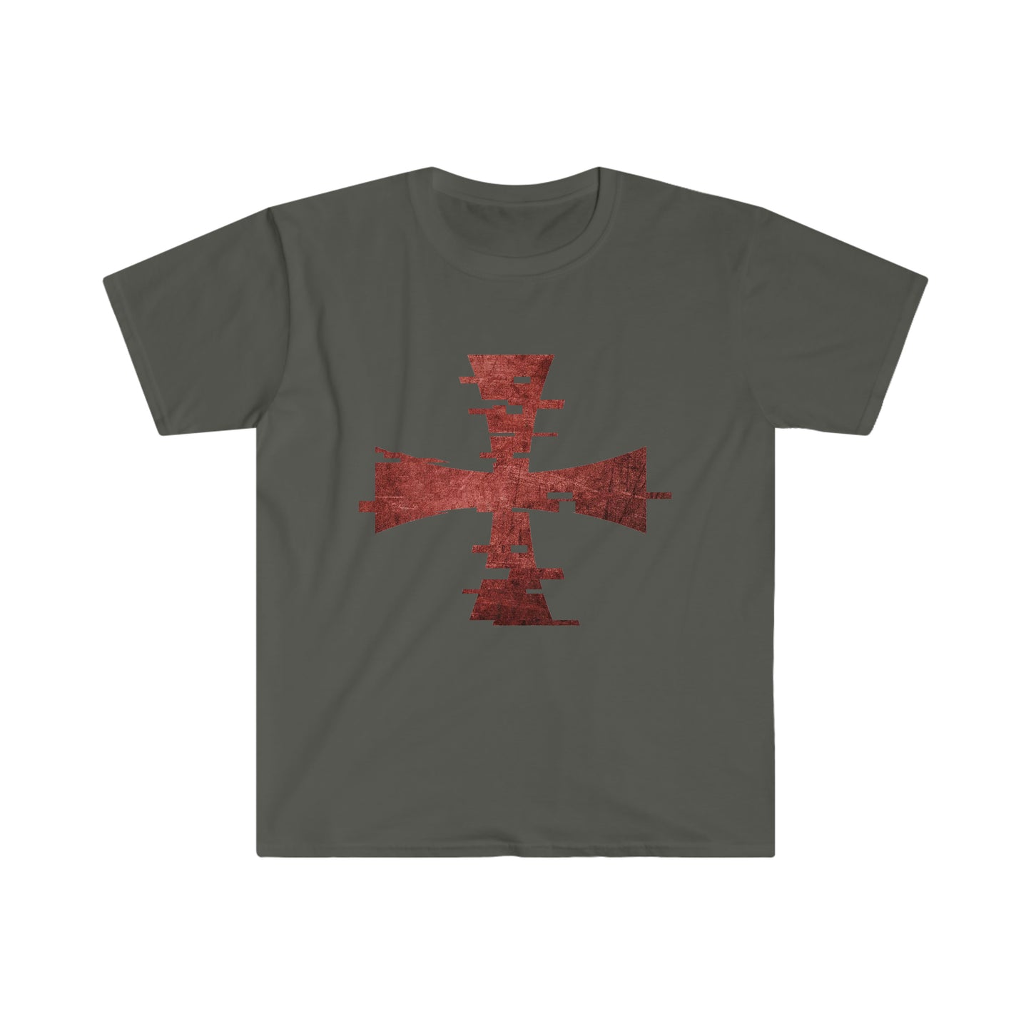 Dark Grey Digital Crusader Shirt by Sanctus Servo