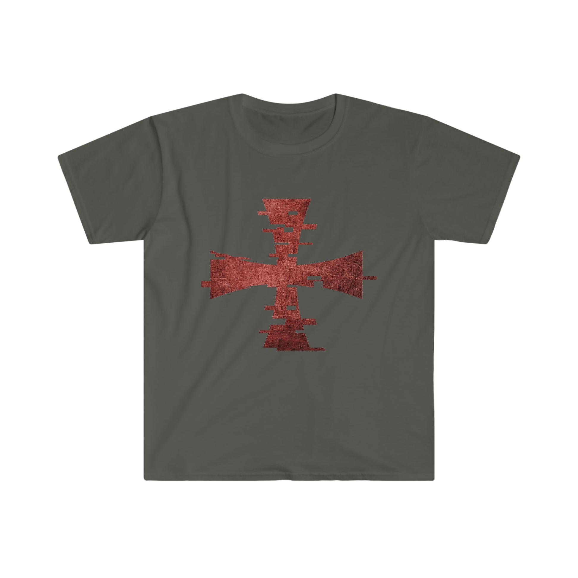 Dark Grey Digital Crusader Shirt by Sanctus Servo